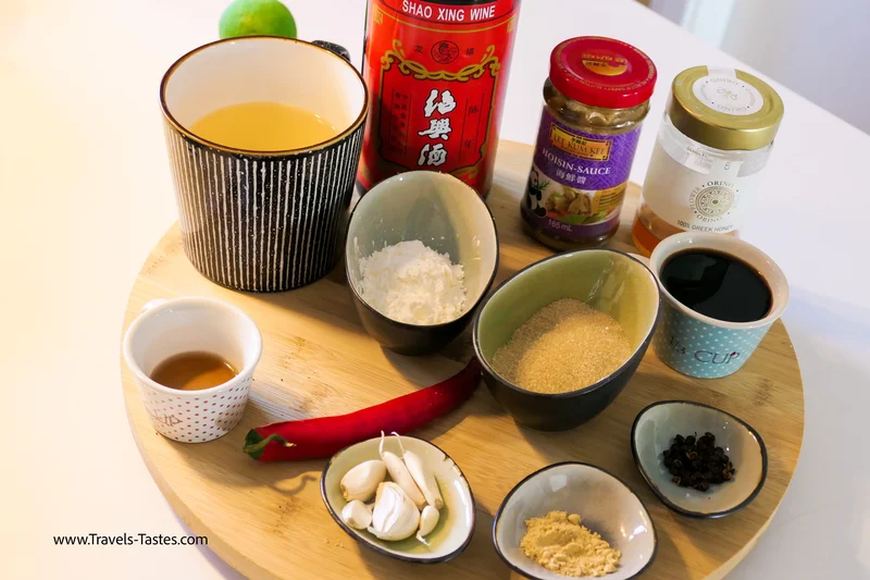 Ingredients for Sichuan Sauce