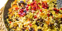 Persian  jewelled polow rice