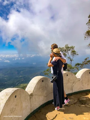 Lipton's Seat, Sri Lanka, panorama